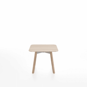 Emeco Su Low Table side/end table Emeco Square Natural Wood Legs Ash Wood