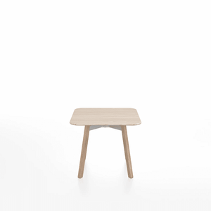 Emeco Su Low Table side/end table Emeco Square Natural Wood Legs Ash Wood