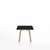 Emeco Su Low Table side/end table Emeco Square Natural Wood Legs Black Laminate Plywood