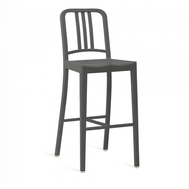 Emeco 111 Navy Barstool Stools Emeco CHARCOAL 