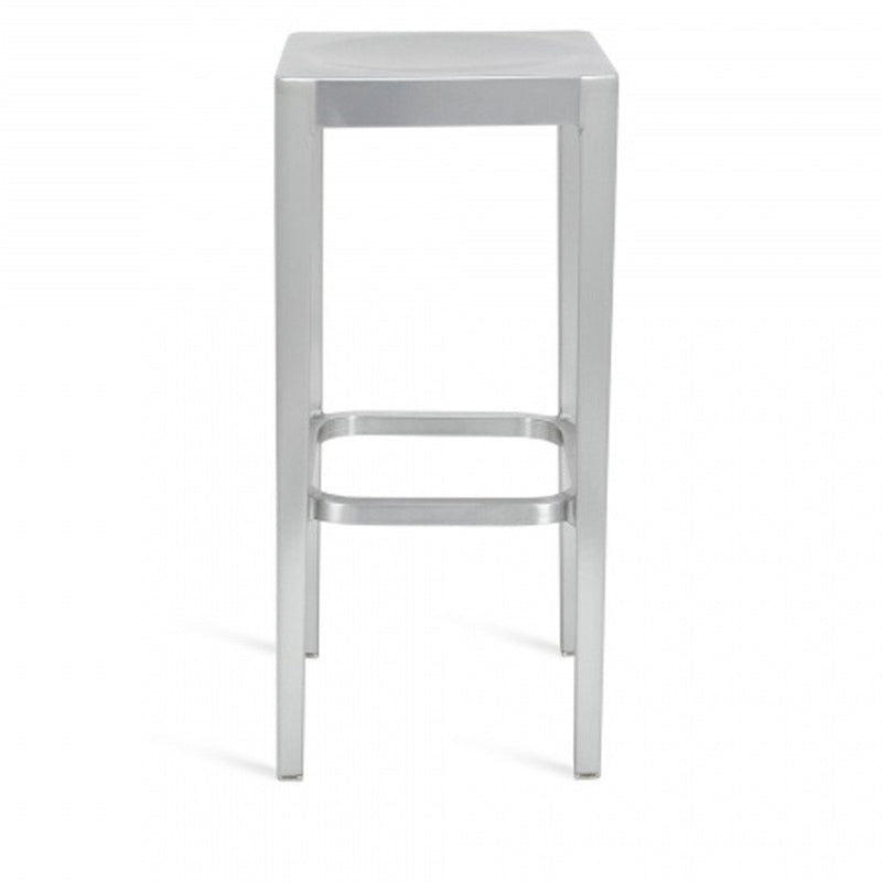 Emeco Barstool 30" bar seating Emeco Brushed None 