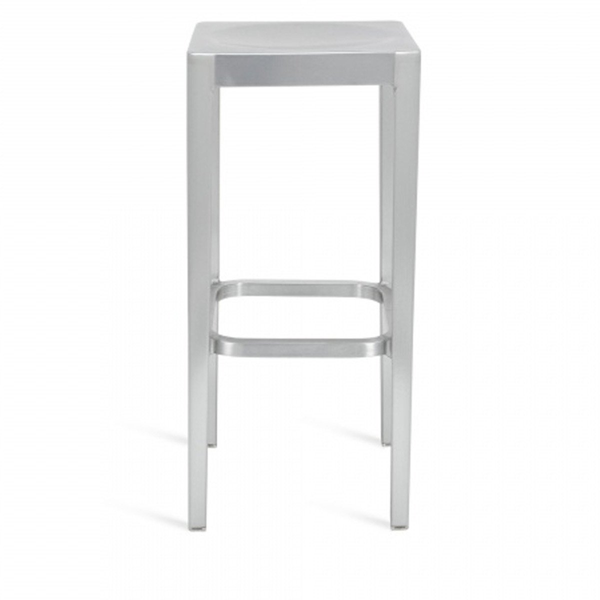 Emeco Barstool 30" bar seating Emeco Brushed None 