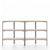 Emeco Run Shelf storage Emeco CLEAR ALUMINUM FRAME ASH 