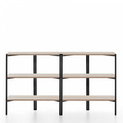 Emeco Run Shelf storage Emeco BLACK FRAME ASH 