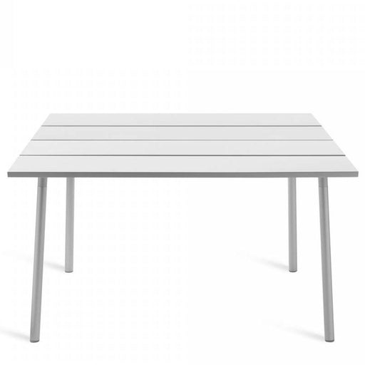 Emeco Run Table 48" table Emeco CLEAR ALUMINUM FRAME ALUMINUM 