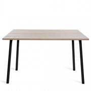 Emeco Run Table 48" table Emeco BLACK POWDER COATED FRAME ASH 