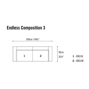 Endless Sofa Composition 3 Sofa Bensen 