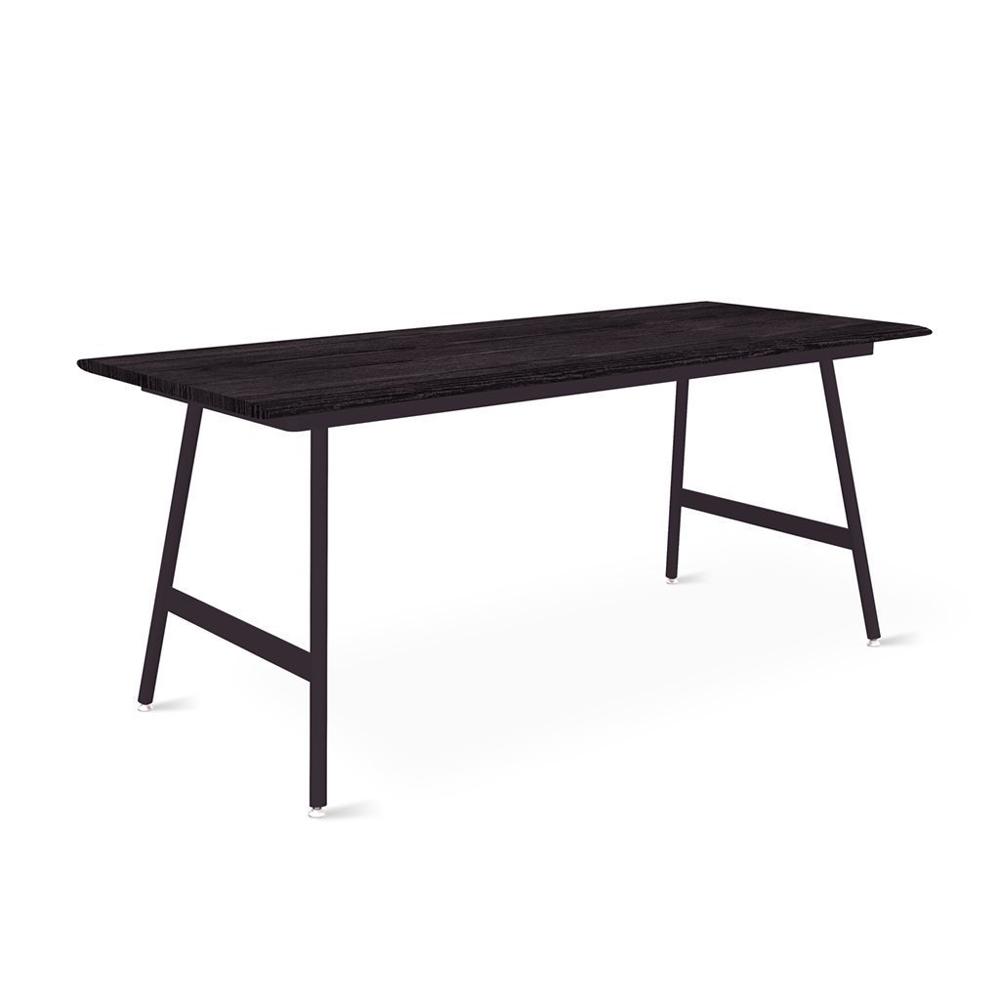 Envoy Desktop table Gus Modern Black Ash 70 Desktop Black Lecture Legs 