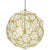 Etch Web Pendant hanging lamps Tom Dixon Brass 