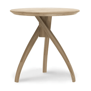 Oak Twist Side Table side table Ethnicraft 20” 