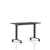 Everywhere Flip-Top Table Desk's herman miller 48-inches Wide Walnut on Ash Black Umber