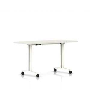 Everywhere Flip-Top Table Desk's herman miller 60-inches Wide - Add $31.00 White White