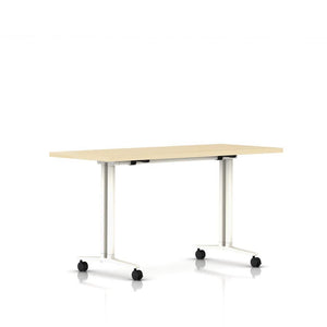 Everywhere Flip-Top Table Desk's herman miller 60-inches Wide - Add $31.00 Clear on Ash White