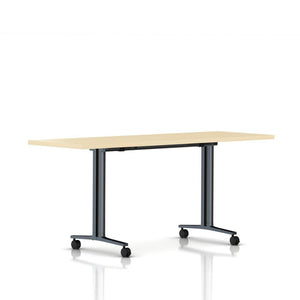 Everywhere Flip-Top Table Desk's herman miller 72-inches Wide - Add $61.00 Clear on Ash Black Umber