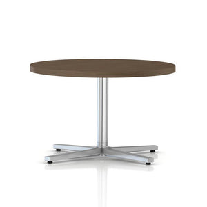 Everywhere Occasional Table Coffee Tables herman miller Walnut on Ash Metallic Silver 