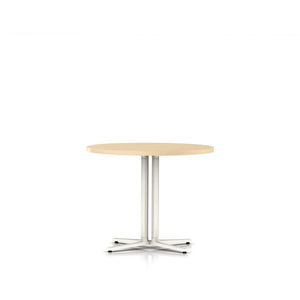 Everywhere Round Table Dining Tables herman miller 36-inch Diameter Clear on Ash White