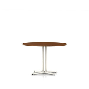 Everywhere Round Table Dining Tables herman miller 42-inch Diameter - Add $51.00 Light Brown Walnut White