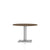 Everywhere Round Table Dining Tables herman miller 42-inch Diameter - Add $51.00 Walnut on Ash Metallic Silver