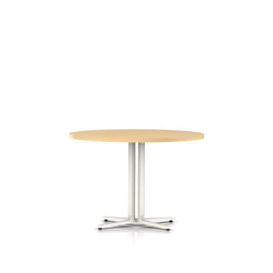 Everywhere Round Table Dining Tables herman miller 42-inch Diameter - Add $51.00 Natural Maple Laminate White
