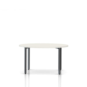 Everywhere Round Table Dining Tables herman miller 48-inch Diameter - Add $11.00 White Black Umber