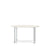 Everywhere Round Table Dining Tables herman miller 48-inch Diameter - Add $11.00 White Metallic Silver