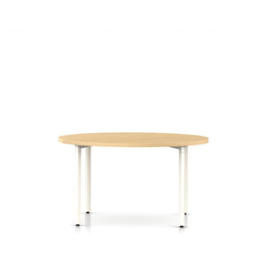Everywhere Round Table Dining Tables herman miller 48-inch Diameter - Add $11.00 Natural Maple Laminate White