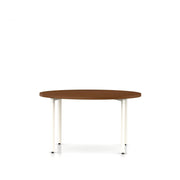 Everywhere Round Table Dining Tables herman miller 48-inch Diameter - Add $11.00 Light Brown Walnut White