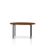 Everywhere Round Table Dining Tables herman miller 48-inch Diameter - Add $11.00 Light Brown Walnut Black Umber