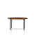 Everywhere Round Table Dining Tables herman miller 48-inch Diameter - Add $11.00 Light Brown Walnut Black Umber