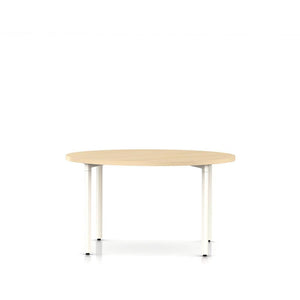 Everywhere Round Table Dining Tables herman miller 48-inch Diameter - Add $11.00 Clear on Ash White