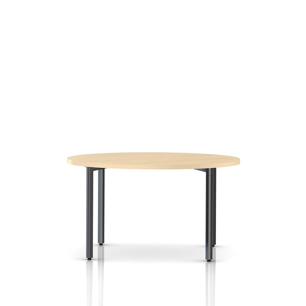 Everywhere Round Table Dining Tables herman miller 48-inch Diameter - Add $11.00 Clear on Ash Black Umber