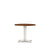 Everywhere Round Table Dining Tables herman miller 36-inch Diameter Light Brown Walnut White