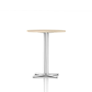 Everywhere Standing Height Table Dining Tables herman miller Clear on Ash White 