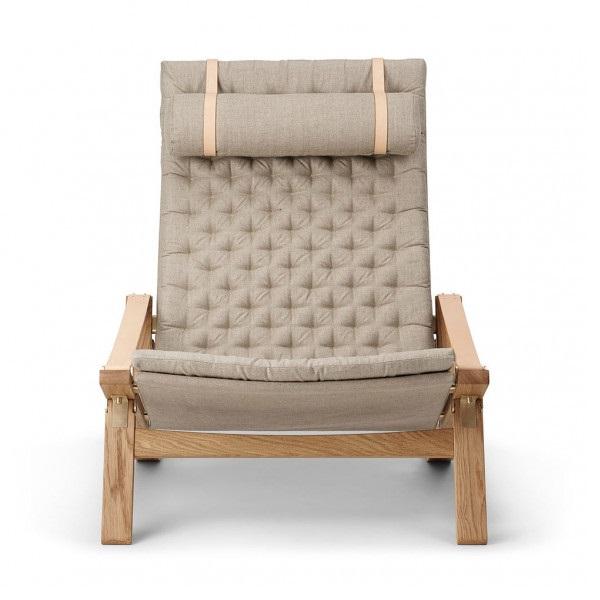 FK10/FK11 Plico Chair Chair Carl Hansen FK10 High Back Oak / Oil Natural Canvas