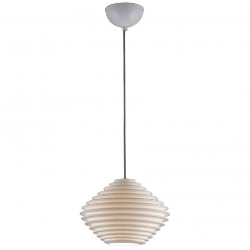 Fin Horizontal Pendant Light Pendant Lights Original BTC Grey Braided Cable 