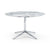 Florence Knoll 54" Round Table Dining Tables Knoll Polished chrome Arabescato marble, Shiny finish 