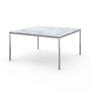 Florence Knoll Dining Table - 55" x 55" Dining Tables Knoll Carrara marble, Shiny finish 