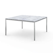 Florence Knoll Dining Table - 55" x 55" Dining Tables Knoll Carrara marble, Satin finish 