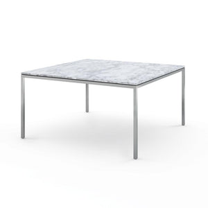 Florence Knoll Dining Table - 55" x 55" Dining Tables Knoll Carrara marble, Satin finish 