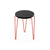 Florence Knoll Hairpin™ Stacking Table table Knoll Laminate - Black Painted Steel - Red 