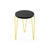 Florence Knoll Hairpin™ Stacking Table table Knoll Laminate - Black Painted Steel - Yellow 