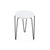 Florence Knoll Hairpin™ Stacking Table table Knoll Laminate - White Painted Steel - Black 