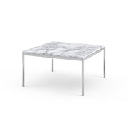 Florence Knoll Large End Table side/end table Knoll Polished chrome Arabescato marble, Satin finish 