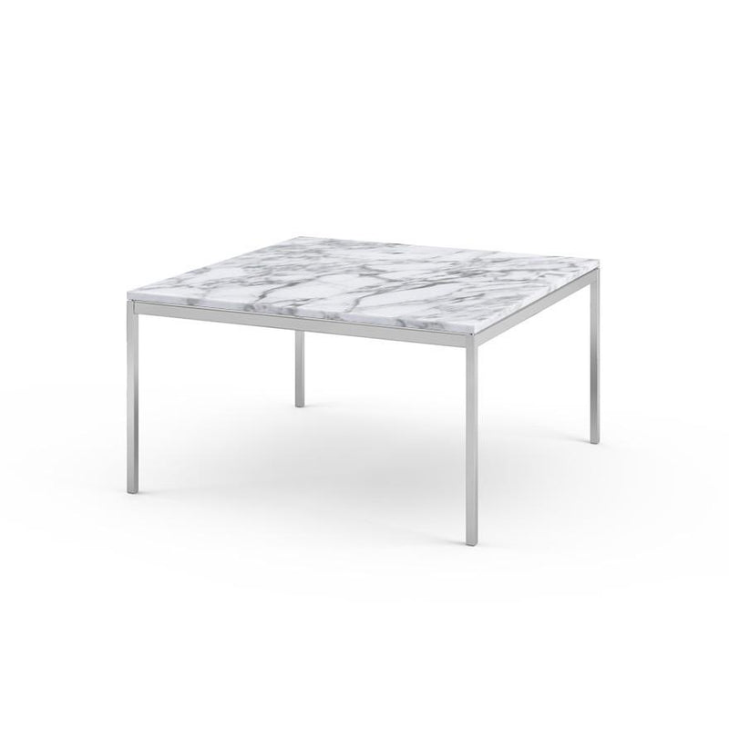 Florence Knoll Large End Table side/end table Knoll Polished chrome Arabescato marble, Satin finish 