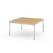 Florence Knoll Large End Table side/end table Knoll Polished chrome Light Oak 