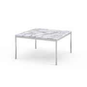 Florence Knoll Large End Table side/end table Knoll Polished chrome Arabescato marble, Shiny finish 