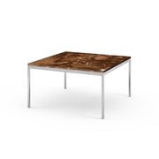 Florence Knoll Large End Table side/end table Knoll Polished chrome Espresso marble, Satin finish 