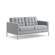 Florence Knoll Relaxed Settee sofa Knoll Knoll Velvet - Swan 