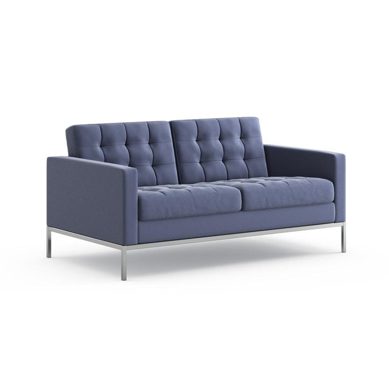 Florence Knoll Relaxed Settee sofa Knoll Knoll Velvet - Marina 