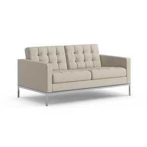 Florence Knoll Relaxed Settee sofa Knoll Summit - Chalk 